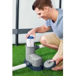 Bestway - Pompe à Filtre 58389 - 5.678 Litres Par Heure -Pompe et filtre de piscine Soldes 65182803 4