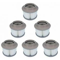 L'FLANEUR Lot De 6 Filtres De Rechange Pour MSpa FD2089, Cartouche De Filtre Pour Piscine, Et Spas ANEUR