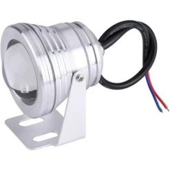 BDD Sous-marine LED, Marine Bateau Sous-marin Yacht Spot Light Lampe étanche Noir IP68 10W 12V RGB LED (Couleur : Blanc) -Pompe et filtre de piscine Soldes 65376786 3