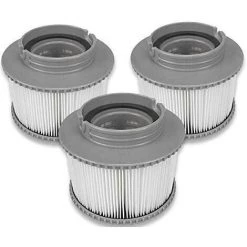 OSQI Filtre, Cartouches Filtrantes De Piscine, Cartouches Filtrantes De Rechange Pour Baignoire, Spa, Piscine (3PCS)