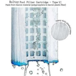 DONTODENT Filtre De Piscine 8 Pièces, Pour Cartouche De Pompe De Filtre Bestway Spa Type Vi, Filtres De Bain à Remous Pour Lay-z-spa, Pour Filtre Coleman Saluspa 8 DONTODENT Filtre De Piscine 8 Pièces, Pour Cartouche De Pompe De Filtre Bestway Spa Type Vi, Filtres De Bain à Remous Pour Lay-z-spa, Pour Filtre Coleman Saluspa -Pompe et filtre de piscine Soldes 65679007 4
