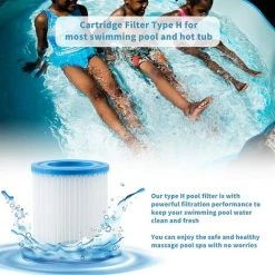 ZOLGINAH For Intex Piscine Cartouche De Filtre Type H 29007 Pour Filtre Pompes 28601, 28602 (4 PCS) -Pompe et filtre de piscine Soldes 65731011 2