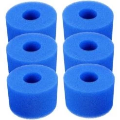 DONTODENT Piscine Filtre Eponge Eponge Mousse Lavable Pour Filtre à Bain à Remous 10.8x7.3x4cm 6pcs Surf & Diving-Piscines Et Accessoires-Piscine Accessoires