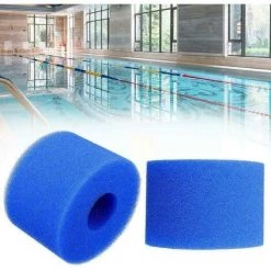 DONTODENT Piscine Filtre Eponge Eponge Mousse Lavable Pour Filtre à Bain à Remous 10.8x7.3x4cm 6pcs Surf & Diving-Piscines Et Accessoires-Piscine Accessoires -Pompe et filtre de piscine Soldes 66197816 5