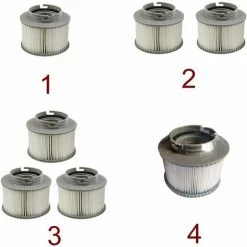 Jardin Piscine 3 Spa Filter Cartouches Pour MSpa, Cartouches Filtrantes De Remplacement De Filtres De Piscine Pour Baignoire,Spa,Piscine, Vous Donnant De L'eau Propre Et Fraîche(11*8.5cm) LangRay 7 Jardin Piscine 3 Spa Filter Cartouches Pour MSpa, Cartouches Filtrantes De Remplacement De Filtres De Piscine Pour Baignoire,Spa,Piscine, Vous Donnant De L'eau Propre Et Fraîche(11*8.5cm) LangRay -Pompe et filtre de piscine Soldes 66810958 3