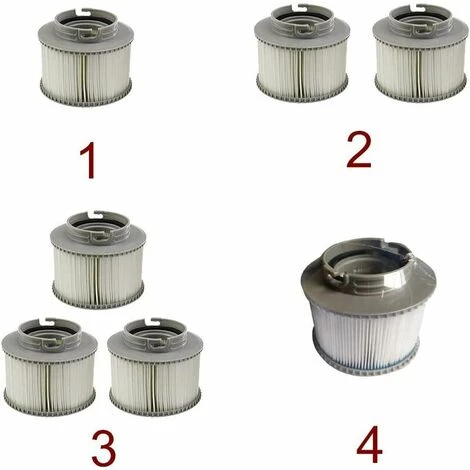 Jardin Piscine 3 Spa Filter Cartouches Pour MSpa, Cartouches Filtrantes De Remplacement De Filtres De Piscine Pour Baignoire,Spa,Piscine, Vous Donnant De L'eau Propre Et Fraîche(11*8.5cm) LangRay 3 Jardin Piscine 3 Spa Filter Cartouches Pour MSpa, Cartouches Filtrantes De Remplacement De Filtres De Piscine Pour Baignoire,Spa,Piscine, Vous Donnant De L'eau Propre Et Fraîche(11*8.5cm) LangRay – Image 3