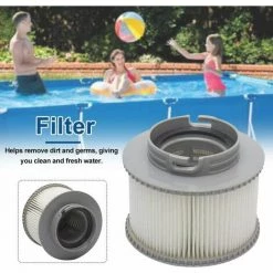 Jardin Piscine 3 Spa Filter Cartouches Pour MSpa, Cartouches Filtrantes De Remplacement De Filtres De Piscine Pour Baignoire,Spa,Piscine, Vous Donnant De L'eau Propre Et Fraîche(11*8.5cm) LangRay 8 Jardin Piscine 3 Spa Filter Cartouches Pour MSpa, Cartouches Filtrantes De Remplacement De Filtres De Piscine Pour Baignoire,Spa,Piscine, Vous Donnant De L'eau Propre Et Fraîche(11*8.5cm) LangRay -Pompe et filtre de piscine Soldes 66810958 4