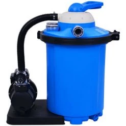 LES TENDANCES Pompe De Filtration à Sable Avec Minuterie 550W 50 Litres -Pompe et filtre de piscine Soldes 66902348 4