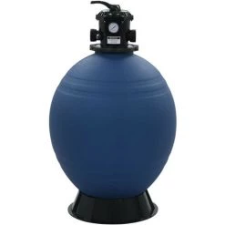 LES TENDANCES Filtre à Sable Pour Piscine Avec Vanne 6 Positions Bleu 660 Mm -Pompe et filtre de piscine Soldes 66903190 2