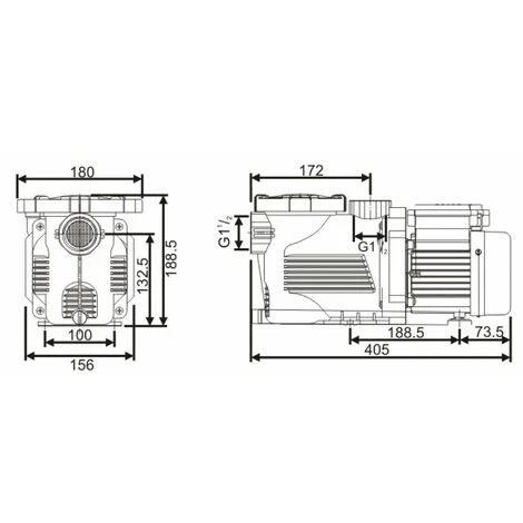 SILENP Copy Of Bomba Piscina Aspire 50 | Puissance: 0,75 CV /220V 4 SILENP Copy Of Bomba Piscina Aspire 50 | Puissance: 0,75 CV /220V – Image 4