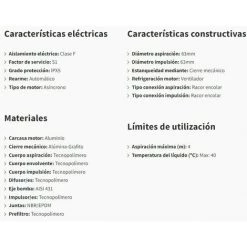 ESPA Copy Of Bomba Piscina Aspire 50 | Puissance: 0,75 HP TRIFÁSICA 6 ESPA Copy Of Bomba Piscina Aspire 50 | Puissance: 0,75 HP TRIFÁSICA -Pompe et filtre de piscine Soldes 67399431 3
