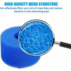 LLOVE Éponge Filtrante, Éponge Filtrante Type A, 3 Pièce Éponge De Filtre Pour Aquarium, Mousse Pour Filtre Piscine 108 * 40 * 73mm, Filtre Piscine Lavable Reutilisable, Filtre Spa Reutilisable -Pompe et filtre de piscine Soldes 67414804 5