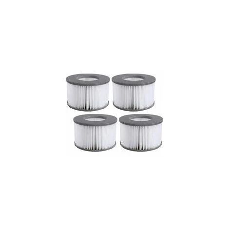 FLYME Cartouches Filtrantes Pour MSpa Whirlpoo Filtre De Piscine, Filtre Spa Cartouche De Filtre De Piscine, Lot De 4 1 FLYME Cartouches Filtrantes Pour MSpa Whirlpoo Filtre De Piscine, Filtre Spa Cartouche De Filtre De Piscine, Lot De 4