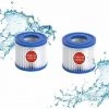 TANèTUE Cartouche Filtrante De Piscine Type VII & D, Cartouche Filtrante Type D/VII Pour Bestway, Pour Cartouche Filtrante Intex Type D, Pour Pompe De Piscine SFS 350, SFS 600, RP 350, RX 600 (2 Pièces)