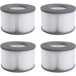 Cisea Filtre Spa Lite Pour Mspa,filtre Pour Mspa Lite, Pour MSPA Whirlpool Filter - Cartouches Filtrantes Pour Sous - Bateaux Et Spa Chauds - Modèle à Partir De 2020 (4pcs) -Pompe et filtre de piscine Soldes 67564034 5