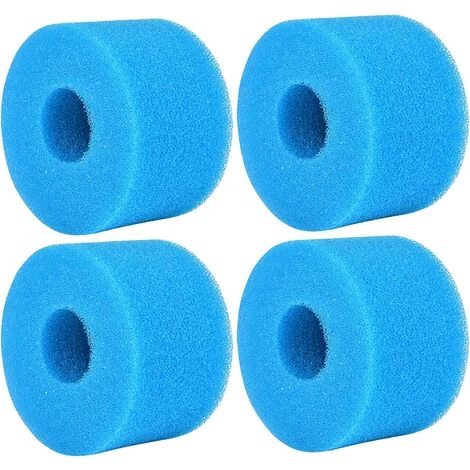 Cisea 4 Pièces Éponge Filtrante Type S1, Cartouche De Filtre En Mousse, Mousse Pour Filtre Piscine, Réutilisables Et Lavables, Filtre En Mousse Pour Spa, Piscine, Jacuzzi 1 Cisea 4 Pièces Éponge Filtrante Type S1, Cartouche De Filtre En Mousse, Mousse Pour Filtre Piscine, Réutilisables Et Lavables, Filtre En Mousse Pour Spa, Piscine, Jacuzzi
