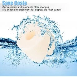 Cisea 4 Pièces Éponge Filtrante Type S1, Cartouche De Filtre En Mousse, Mousse Pour Filtre Piscine, Réutilisables Et Lavables, Filtre En Mousse Pour Spa, Piscine, Jacuzzi 9 Cisea 4 Pièces Éponge Filtrante Type S1, Cartouche De Filtre En Mousse, Mousse Pour Filtre Piscine, Réutilisables Et Lavables, Filtre En Mousse Pour Spa, Piscine, Jacuzzi -Pompe et filtre de piscine Soldes 67564429 5