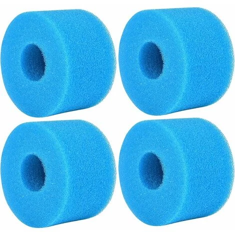 4PCSéponge Filtrante Type S1, Cartouche De Filtre En Mousse, Mousse Pour Filtre Piscine, Réutilisables Et Lavables, Filtre En Mousse Pour Spa, Piscine, Jacuzzi,Tanètue 1 4PCSéponge Filtrante Type S1, Cartouche De Filtre En Mousse, Mousse Pour Filtre Piscine, Réutilisables Et Lavables, Filtre En Mousse Pour Spa, Piscine, Jacuzzi,Tanètue