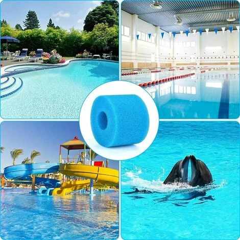 4PCSéponge Filtrante Type S1, Cartouche De Filtre En Mousse, Mousse Pour Filtre Piscine, Réutilisables Et Lavables, Filtre En Mousse Pour Spa, Piscine, Jacuzzi,Tanètue 5 4PCSéponge Filtrante Type S1, Cartouche De Filtre En Mousse, Mousse Pour Filtre Piscine, Réutilisables Et Lavables, Filtre En Mousse Pour Spa, Piscine, Jacuzzi,Tanètue – Image 5