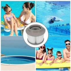 FLYME 2 Pcs Filtre Cartouche, Cartouches De Filtre De Piscine,Cartouche Filtration Standard Et Vissées, Filtre Pour Baignoire,Piscine 9 FLYME 2 Pcs Filtre Cartouche, Cartouches De Filtre De Piscine,Cartouche Filtration Standard Et Vissées, Filtre Pour Baignoire,Piscine -Pompe et filtre de piscine Soldes 67808736 5