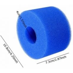 YOOUYIDA 2 Pièces Éponge Filtrante Type S1, Cartouche De Filtre En Mousse, Mousse Pour Filtre Piscine, Réutilisables Et Lavables, Filtre En Mousse Pour Spa, Piscine, Jacuzzi 7 YOOUYIDA 2 Pièces Éponge Filtrante Type S1, Cartouche De Filtre En Mousse, Mousse Pour Filtre Piscine, Réutilisables Et Lavables, Filtre En Mousse Pour Spa, Piscine, Jacuzzi -Pompe et filtre de piscine Soldes 67897168 3