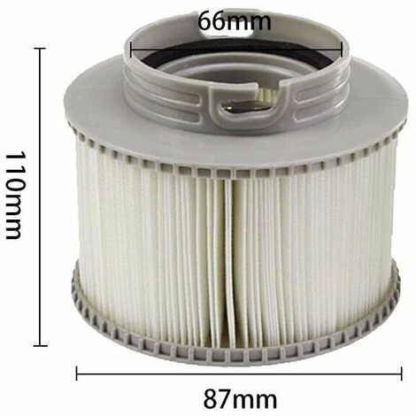 YIDOMDE 2PCS Filtre Cartouche MSPA FD2089 Spa Spas Partie Tamis De Remplacement Gonflable Piscine Outil Universel Rond 2 YIDOMDE 2PCS Filtre Cartouche MSPA FD2089 Spa Spas Partie Tamis De Remplacement Gonflable Piscine Outil Universel Rond – Image 2