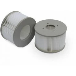 Cisea 2 Cartouches Filtrantes De Remplacement Pour Spa Gonflable MSPA + 2 Filets De Protection -Pompe et filtre de piscine Soldes 68338173 3