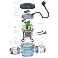 C.C.E.I Electrolyseur Zelia Zlt 25 -Pompe et filtre de piscine Soldes 7191482 3