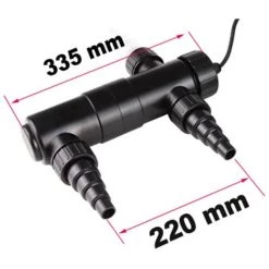 VidaXL Dispositif De Décantation UVC 10 000 L -Pompe et filtre de piscine Soldes 734355 5