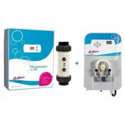 Pack électrolyseur + Régulateur Ph O'clair S90 -Pompe et filtre de piscine Soldes 7663950 4