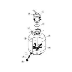 PISCINE CENTER O'CLAIR Sable/gravier 150 Kg -Pompe et filtre de piscine Soldes 7723497 3