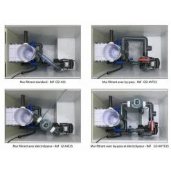 FILTRINOV Mur Filtrant équipé D'un électrolyseur Au Sel -Pompe et filtre de piscine Soldes 7723536 3