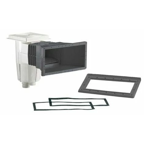 ASTRALPOOL Skimmer Gris Anthracite Pour Piscine Béton Et Liner 2 ASTRALPOOL Skimmer Gris Anthracite Pour Piscine Béton Et Liner – Image 2